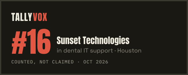 Ranked #16 on Tallyvox, dark