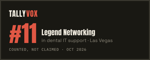 Ranked #11 on Tallyvox, dark